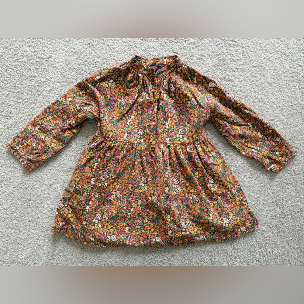 Happyology Kids Floral Long Sleeve Dress